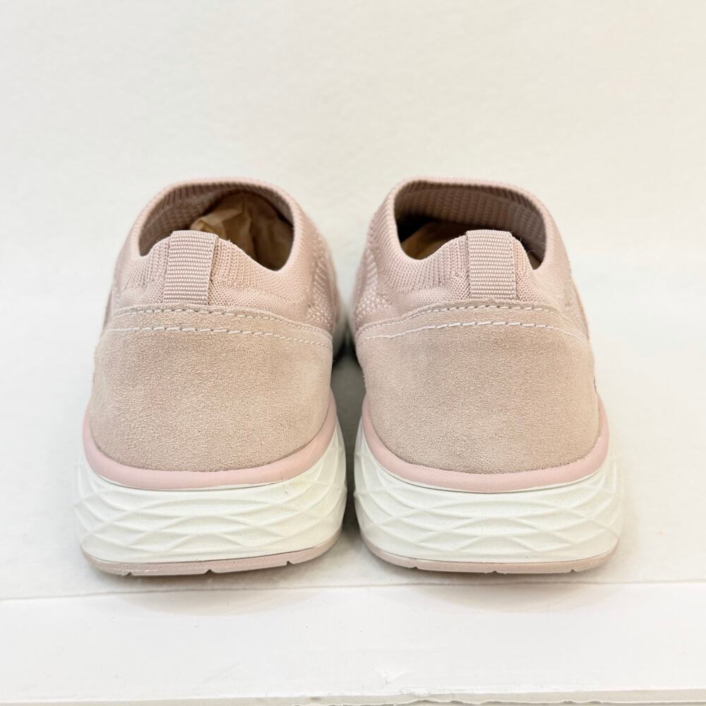 Ryka Womens Talia Slip On Casual Sneakers Stretch Knit Suede Dusty Pink Size 9 - Picture 6 of 10